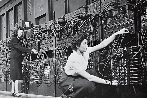 Les programmers de l'Eniac des femmes